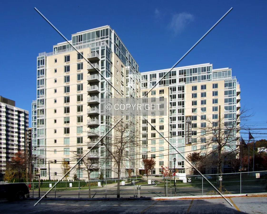 View from the southeast