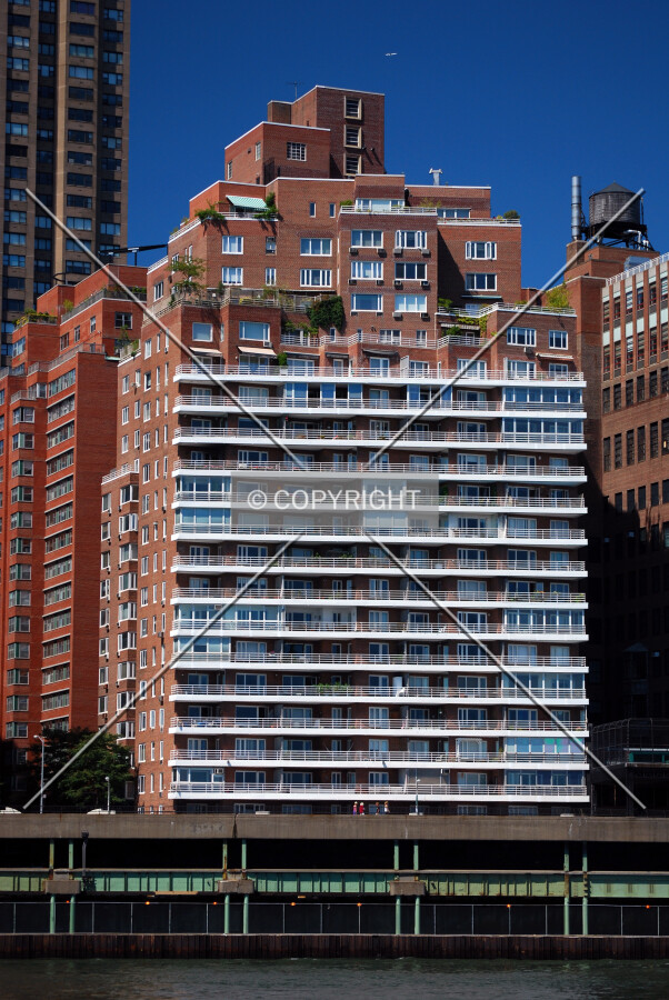 Viewed from Roosevelt Island