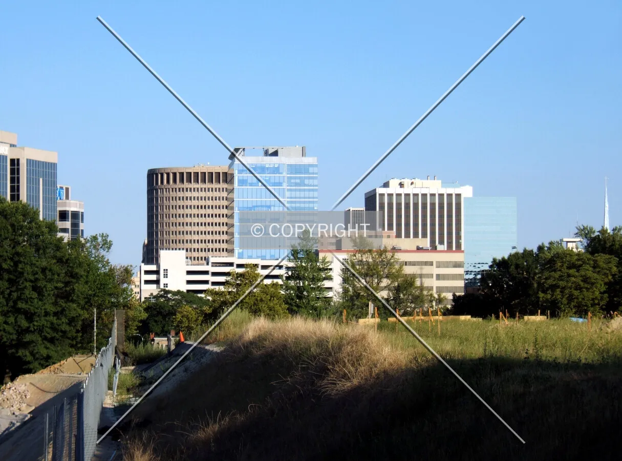 Downtown from the northwest