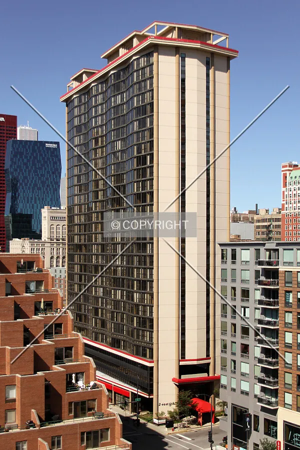View from a high-rise in Dearborn Park