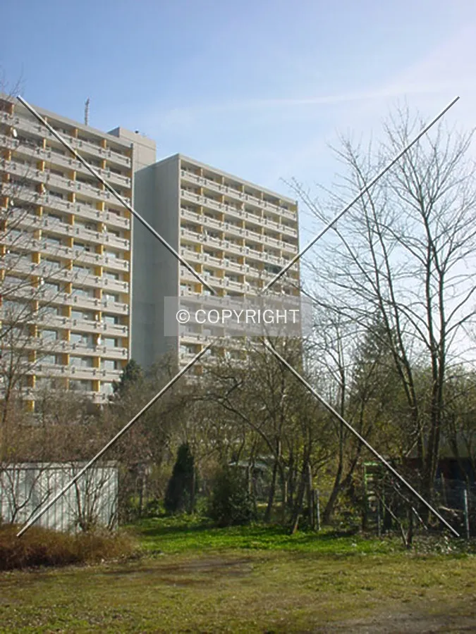 Back side of the building