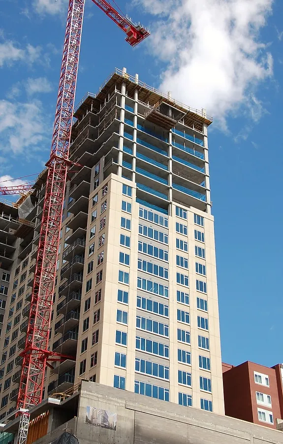 Looking northeast