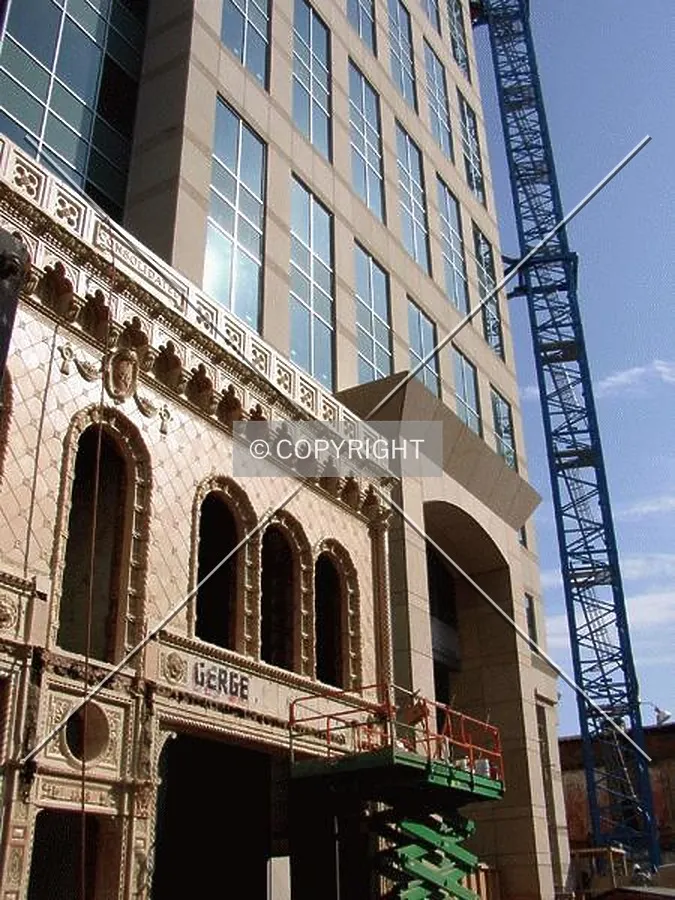 Looking south towards the main entrance off Main Street