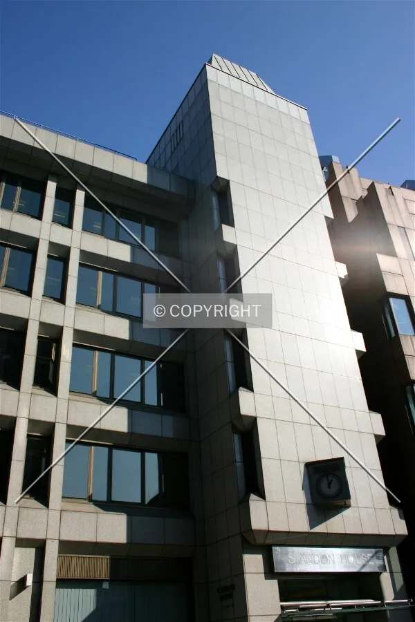 View above the entrance from Mansell Street