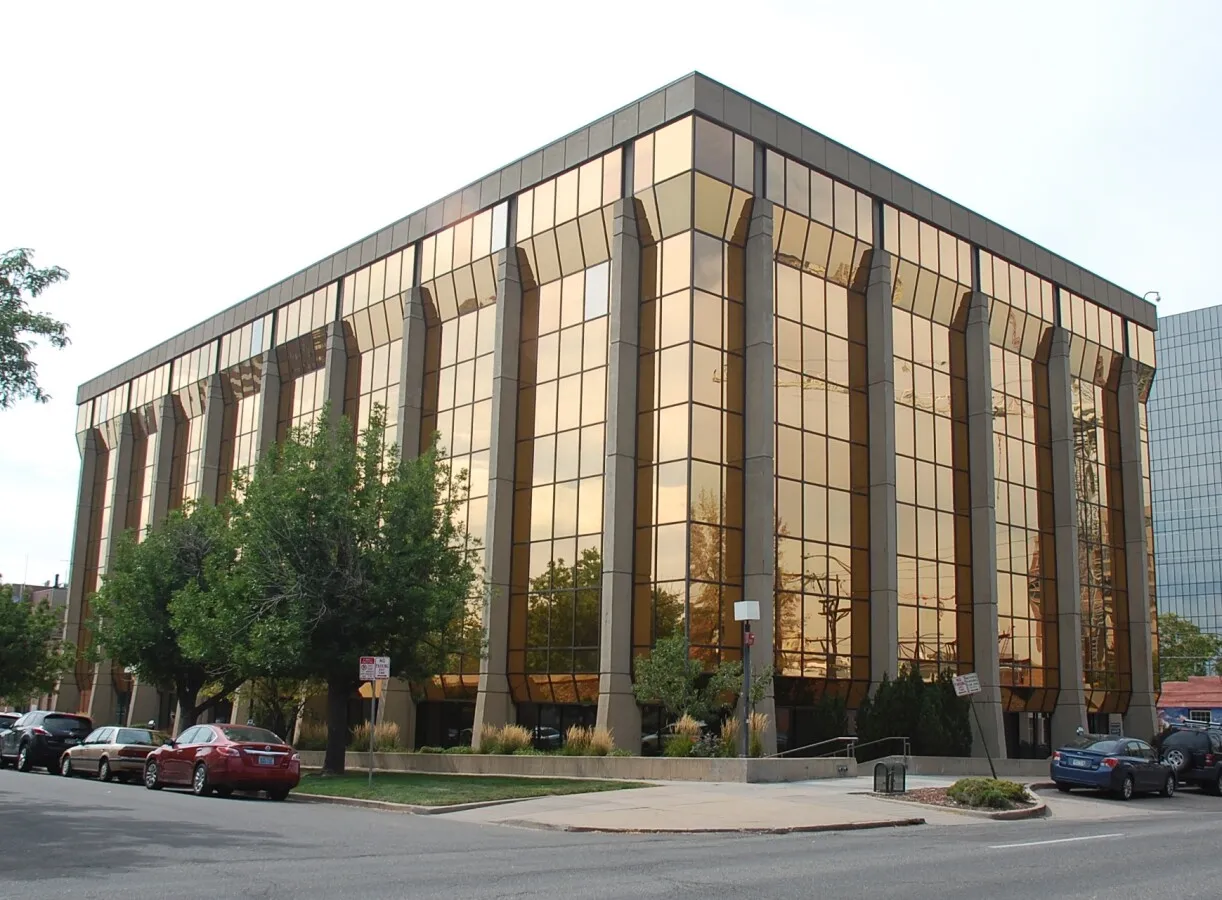 View from the northeast