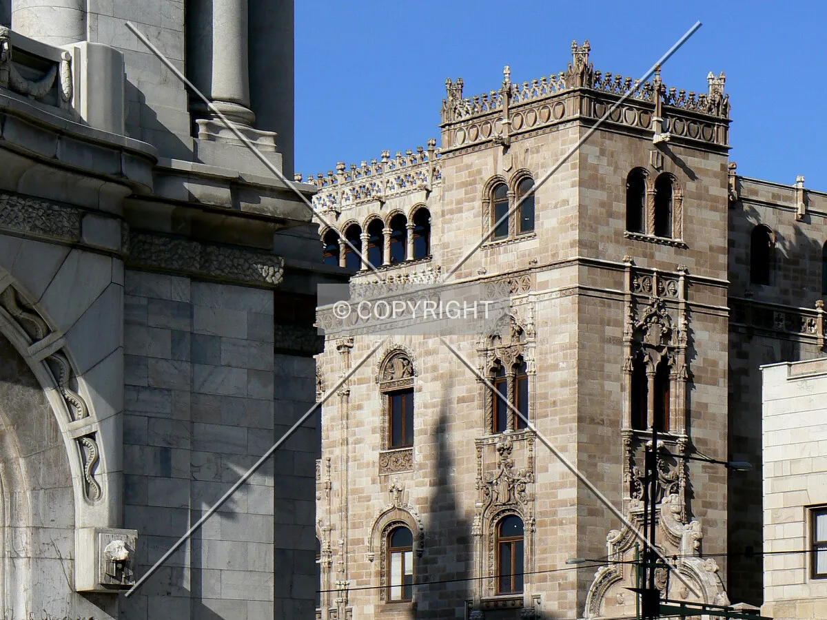 South tower as seen from the southwest