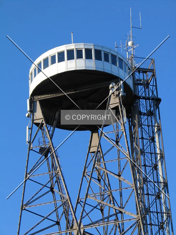 View of the restaurant at the top