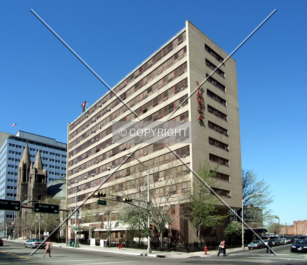 View from the southwest across Broad Street