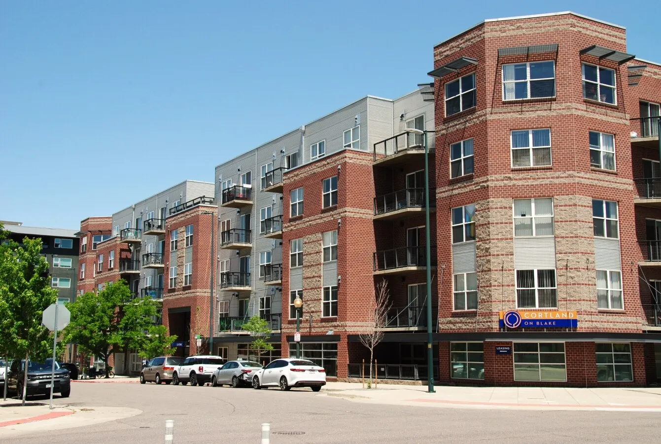 View from the southeast