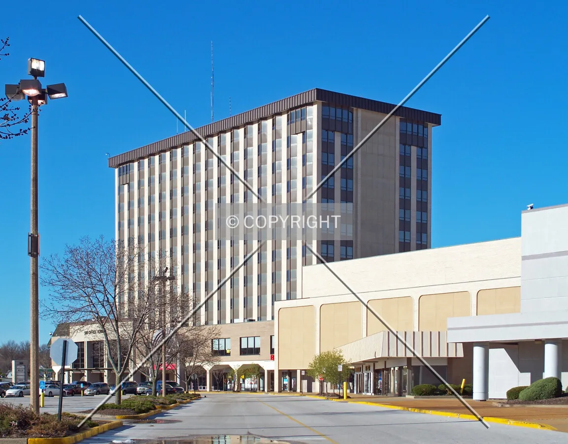 View from the north; April 11, 2008