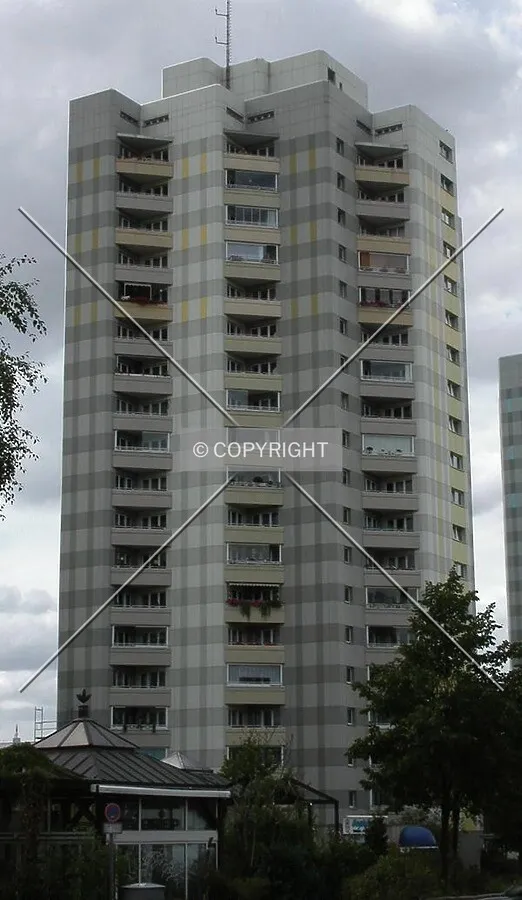 Frontal side of the building