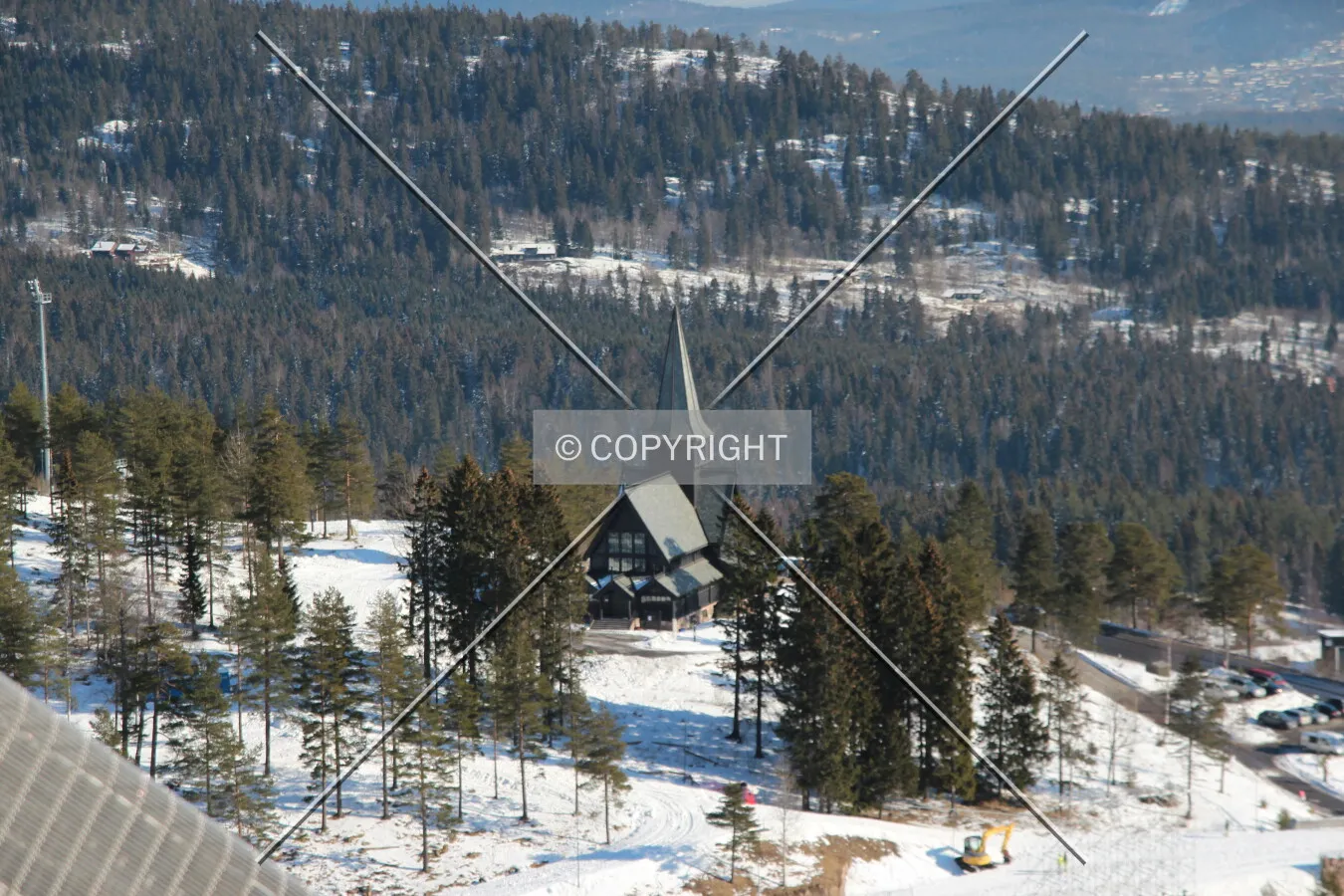 View from Holmenkollen jump tower
