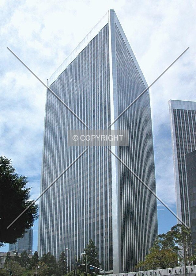 The south tower of the complex