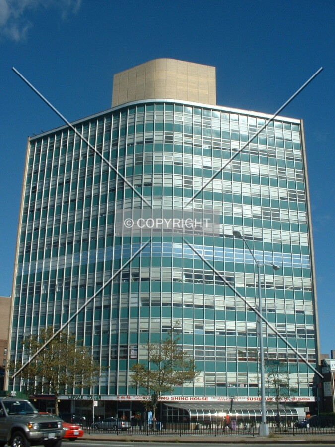 View from across Queens Boulevard