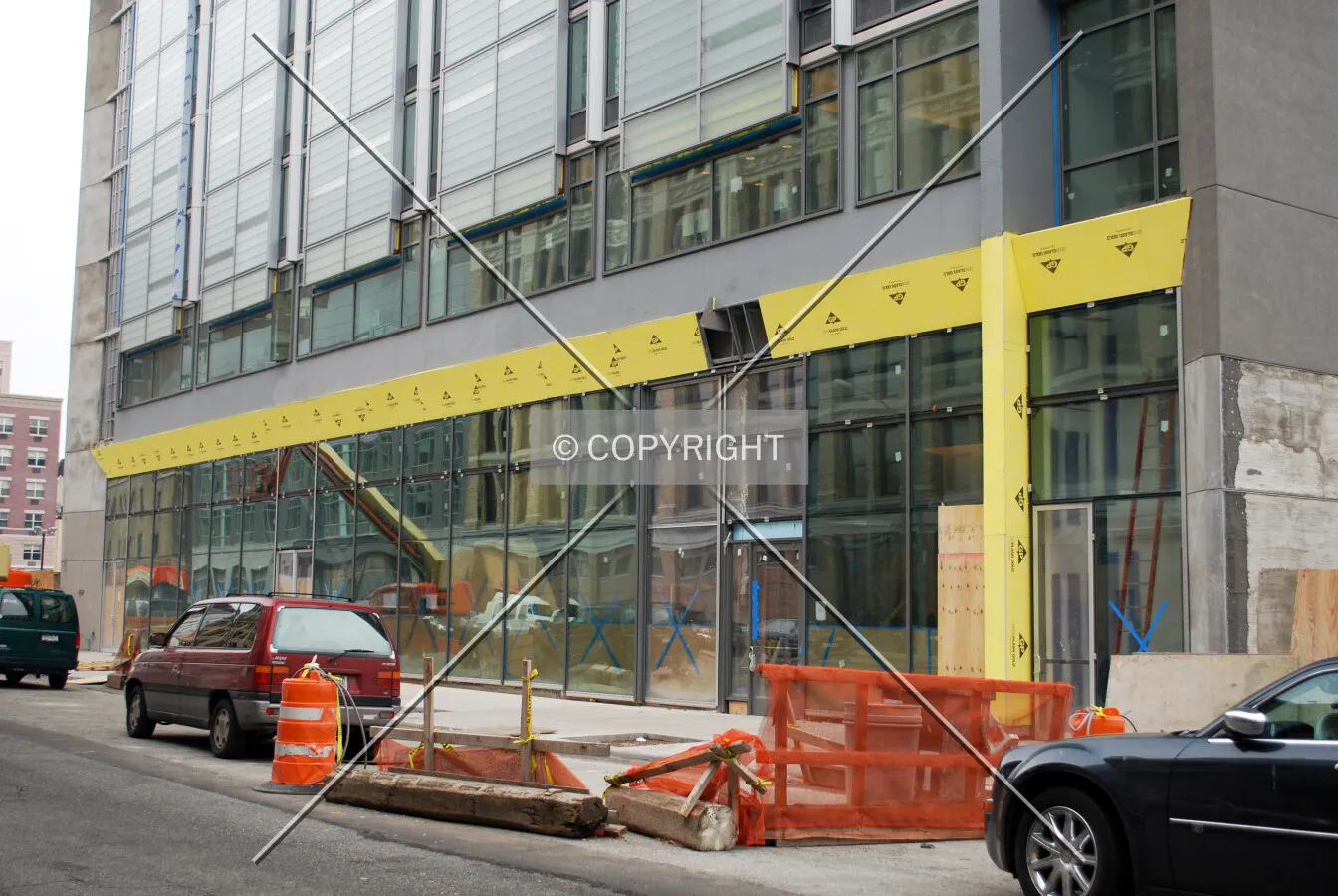 Base along Schermerhorn Street