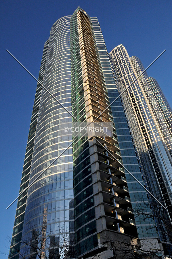 Looking up from Indiana Avenue