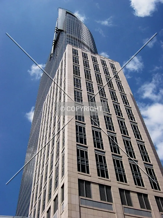 Looking up the tower