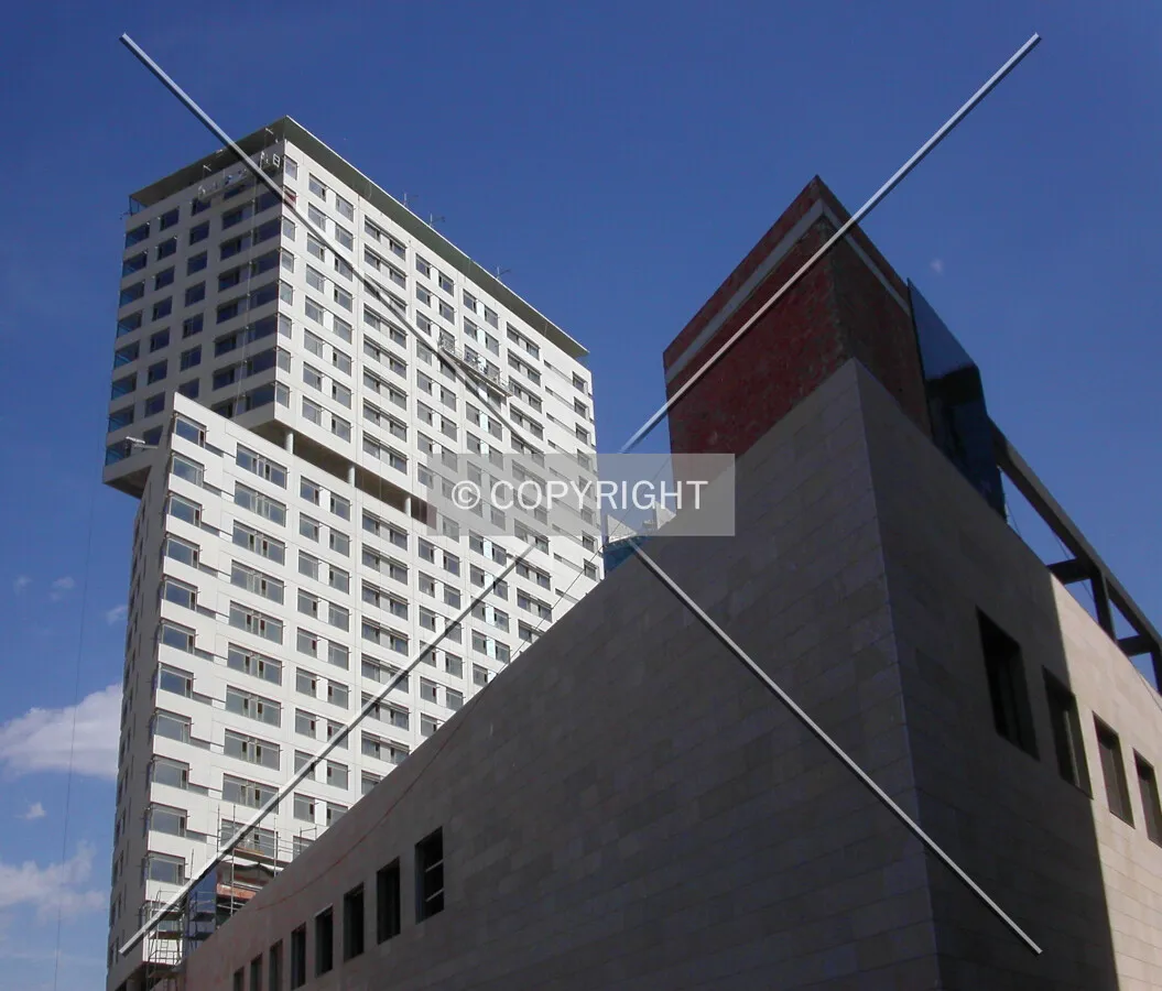 Southeastern side of the building