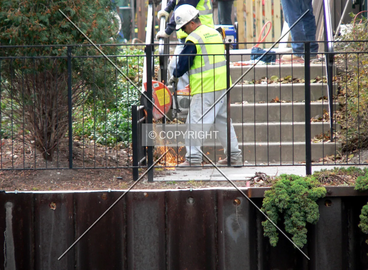 Removing the railings