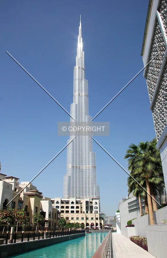 Burj Khalifa from the southeast