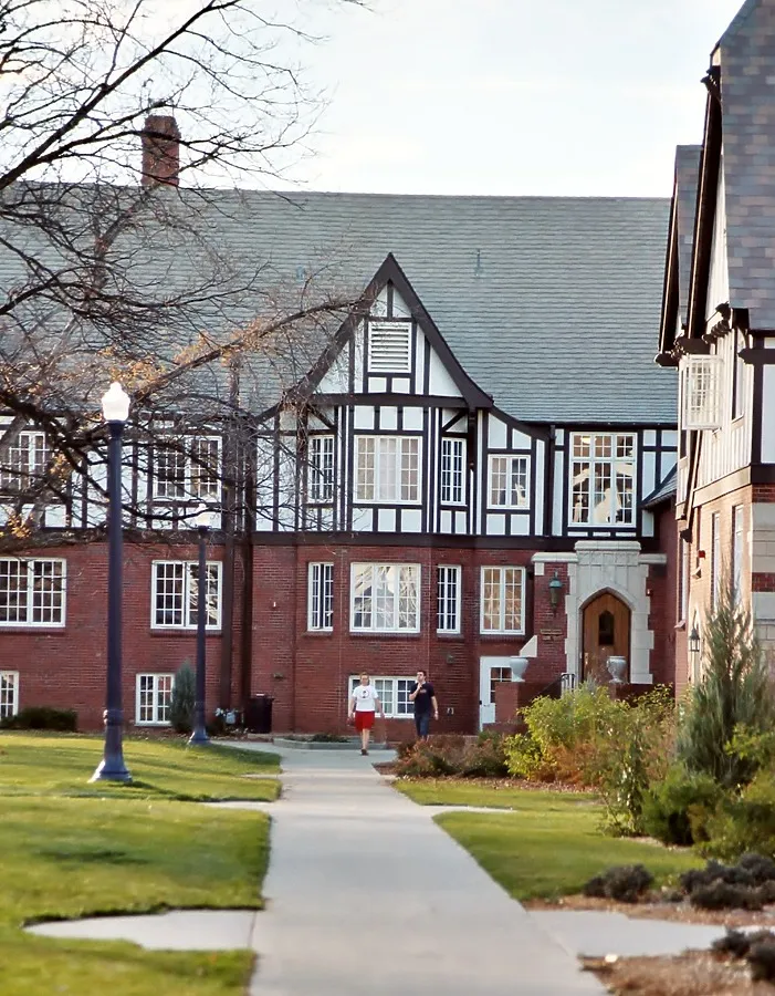 View from the east