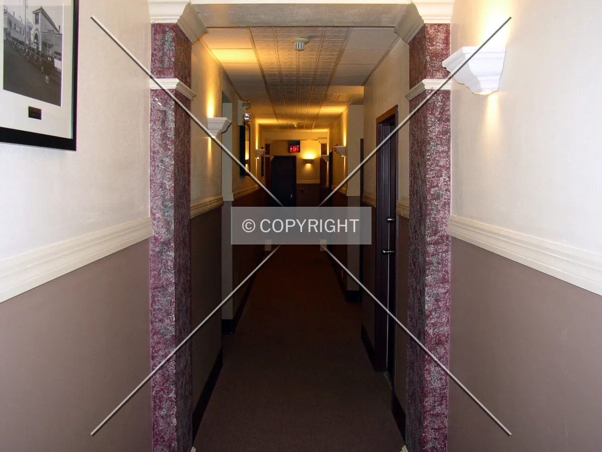 Hallway on the second floor