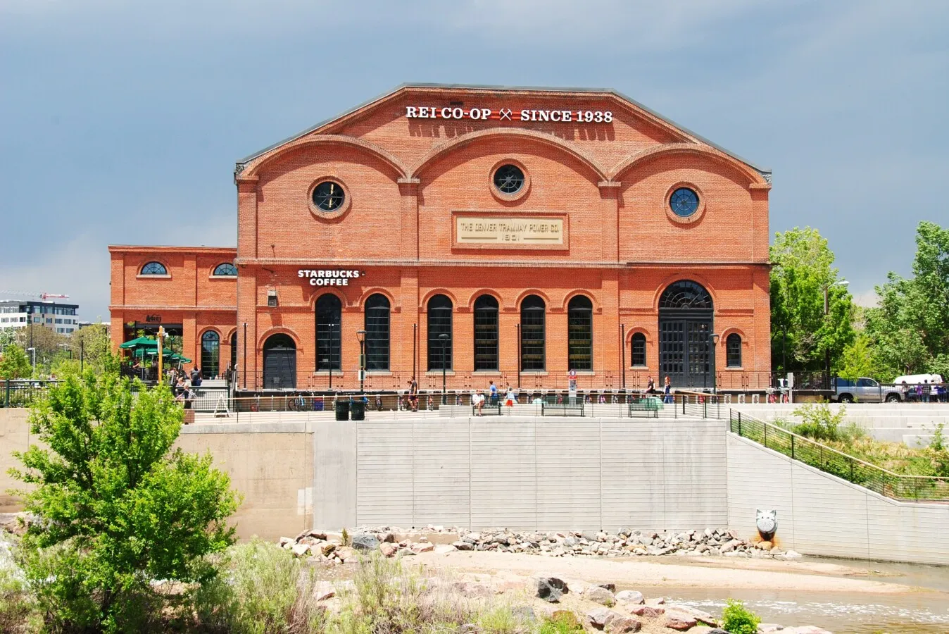 View from the southeast