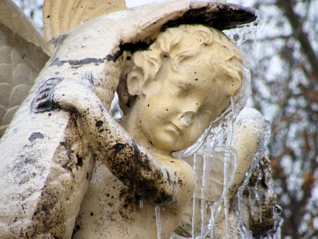 Frozen fountain