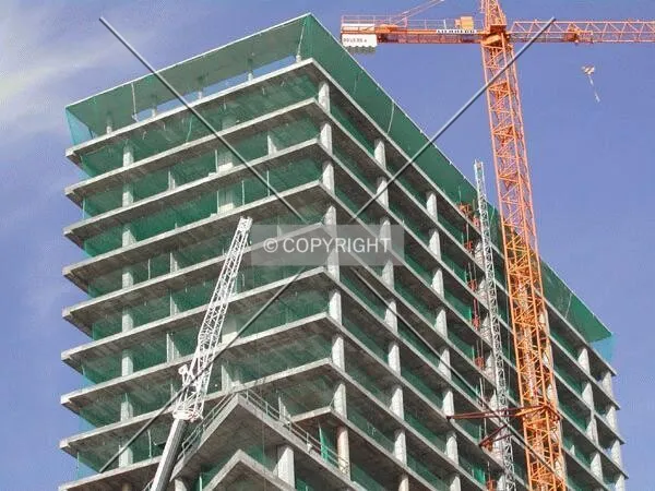 View of the top of the building