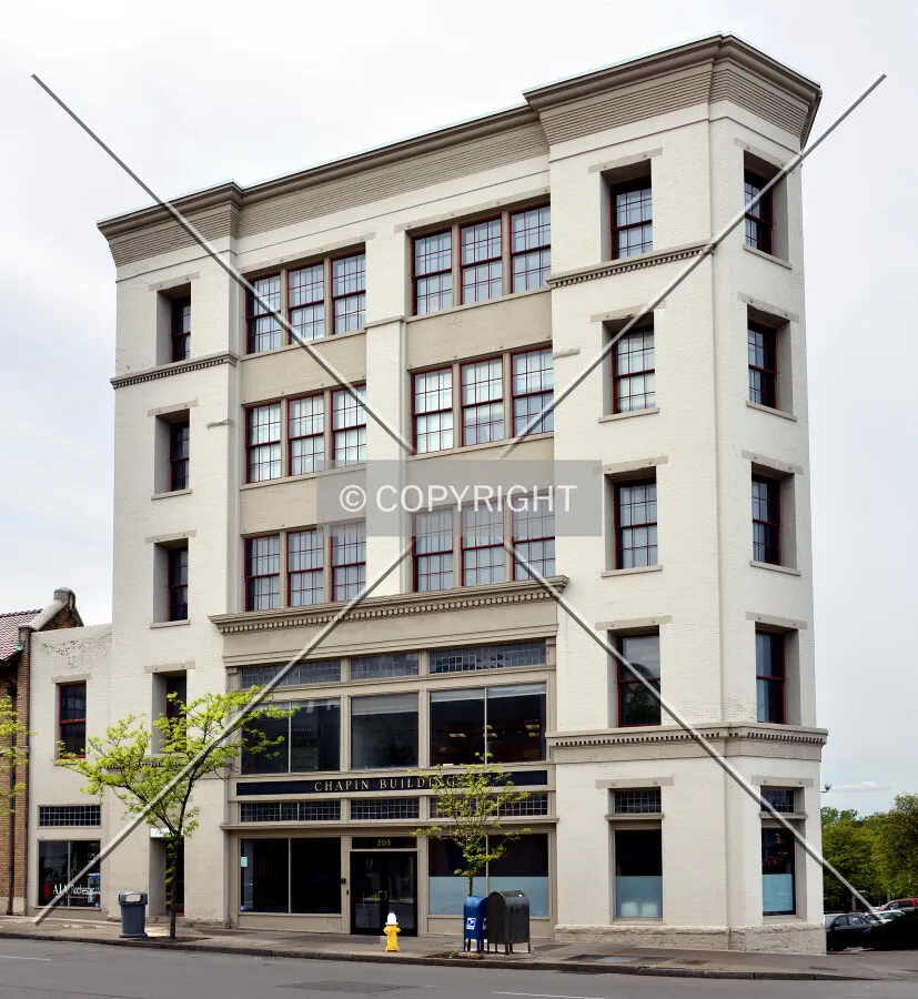 View from the east on St. Paul Street