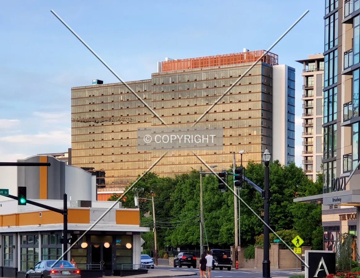 Southwest view; July 3, 2020