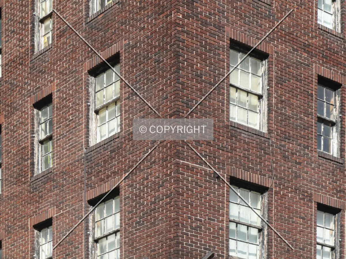 Southwest facade detail