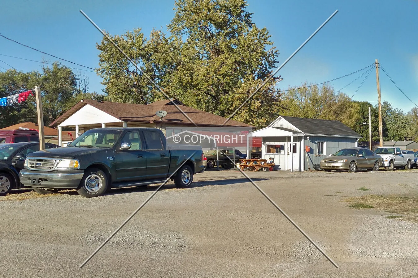 View from the southwest; October 12, 2015