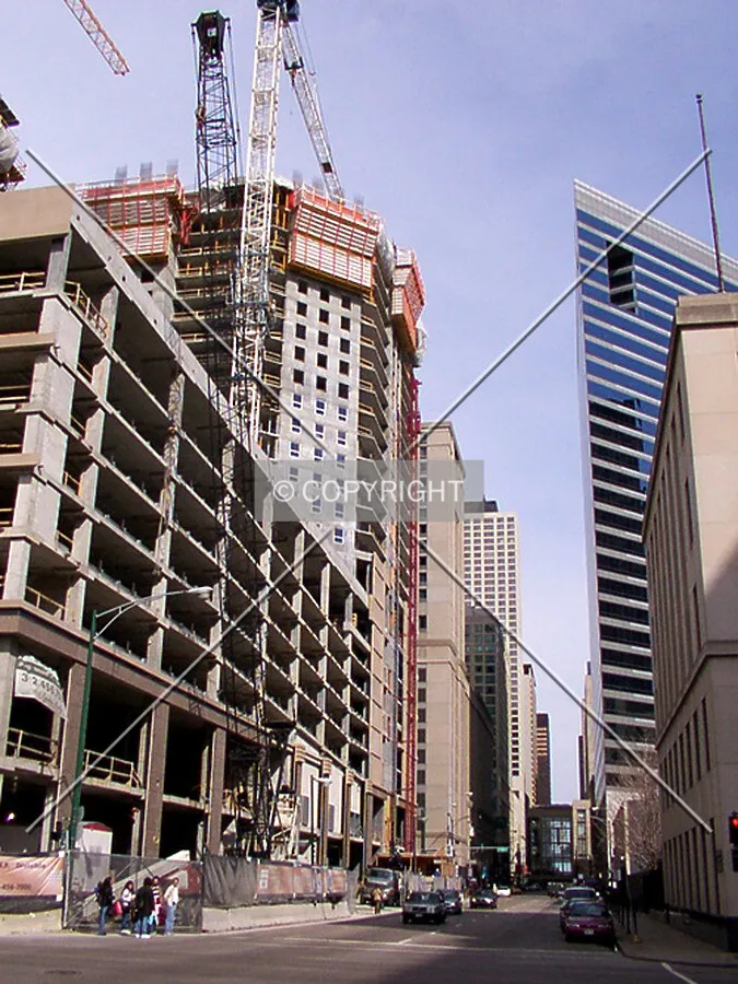 Looking down Grand Avenue