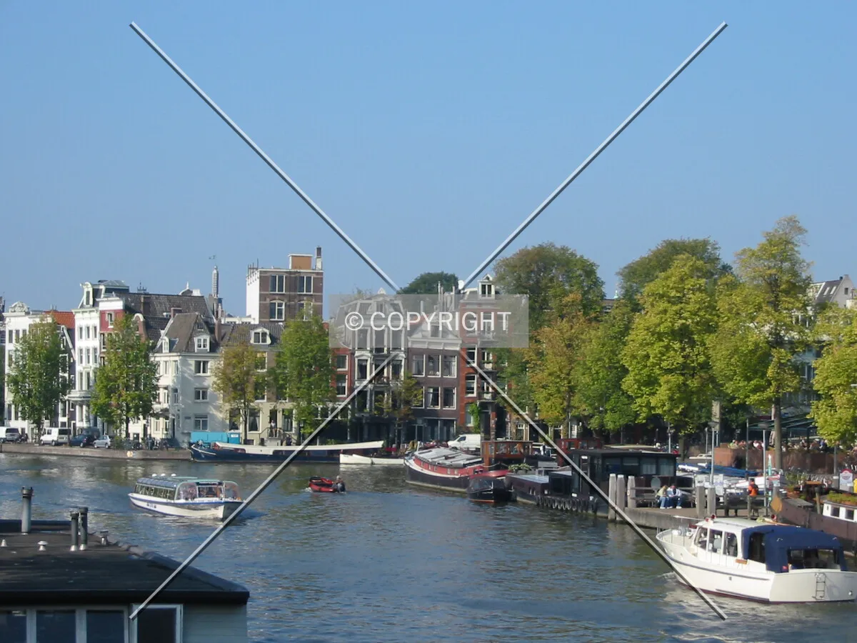 View over the Amstel River