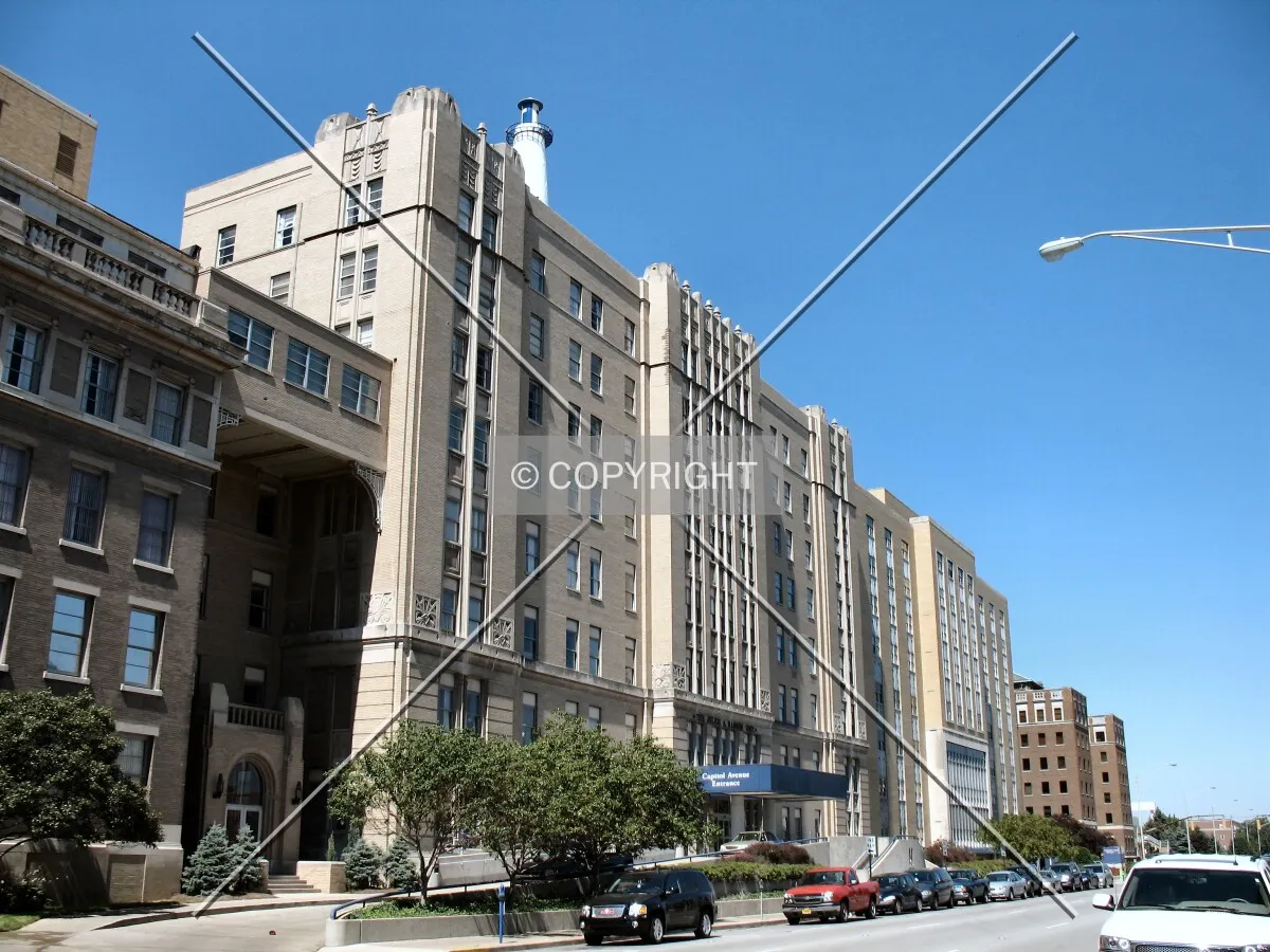View to the north along North Capitol Avenue
