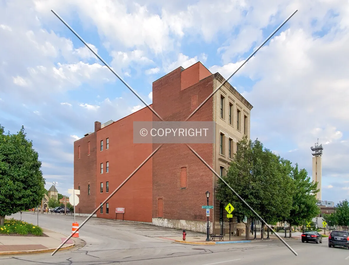 Northwest view; June 23, 2020