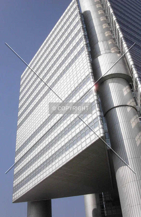 Looking up from the eastern side