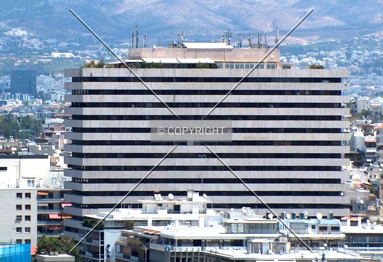 Distant view from the President Hotel (roof garden)