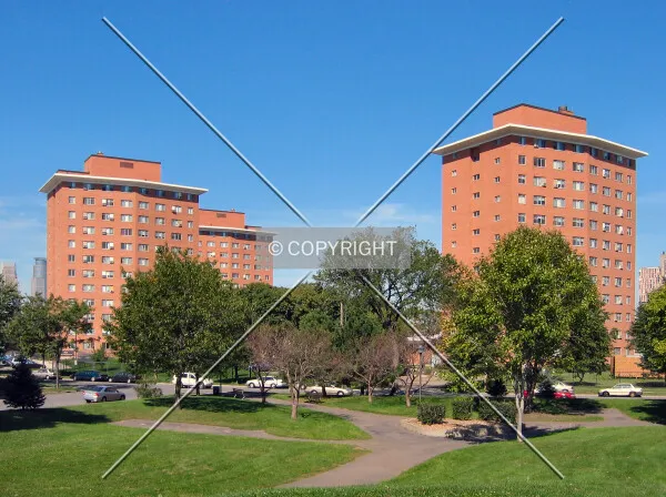 View to the northwest from East Phillips Park