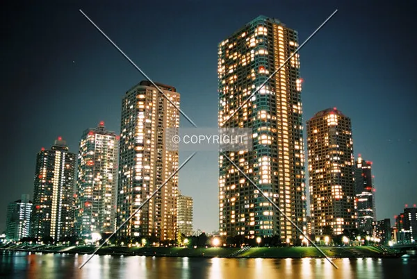 Evening view from promenade