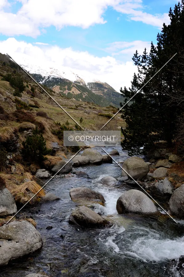 River in the Pyrenees