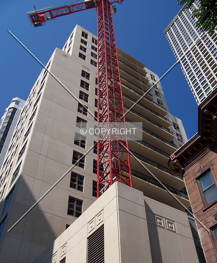 Looking up the south side from Dearborn Street