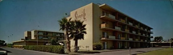 Vintage view from the southeast