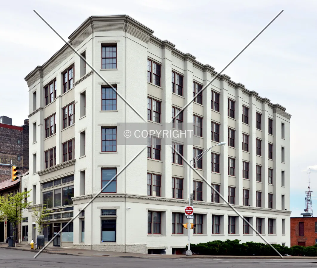 View from the northeast on St. Paul Street