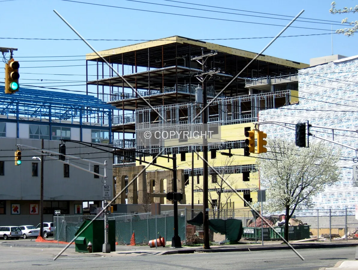 View from the northeast