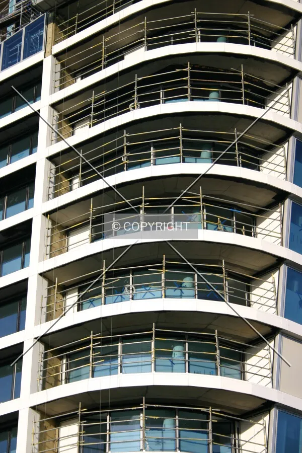 Detail of the southwest corner