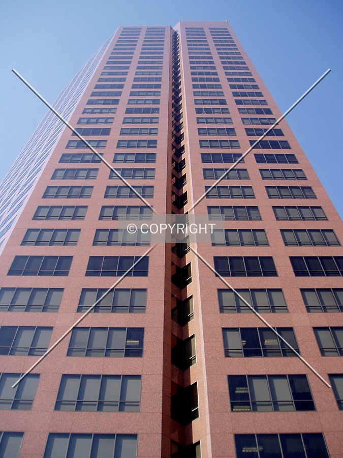 Looking up from the south