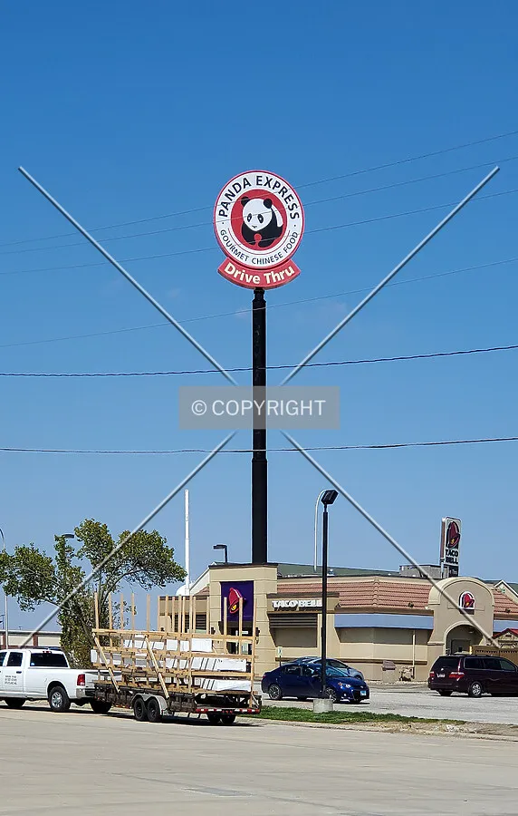Northwest view; April 18, 2020