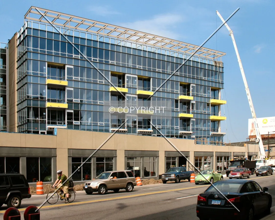 Central Avenue wing from across Central Avenue